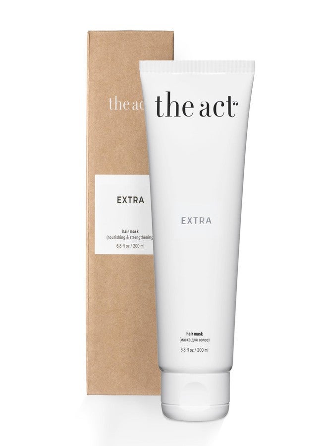 The Act Extra Nourishing Hair Mask with Argan Oil, Coconut Oil, Hyaluronic Acid - Intense Hydration, Repair for All Hair Types - Ideal for Curly and Damaged Hair - 6.8 Fl oz - Image 1